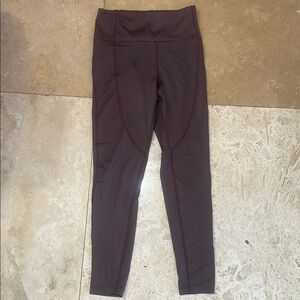 Maaji Activewaear High Rise Mauve/Purple Leggings Size Small